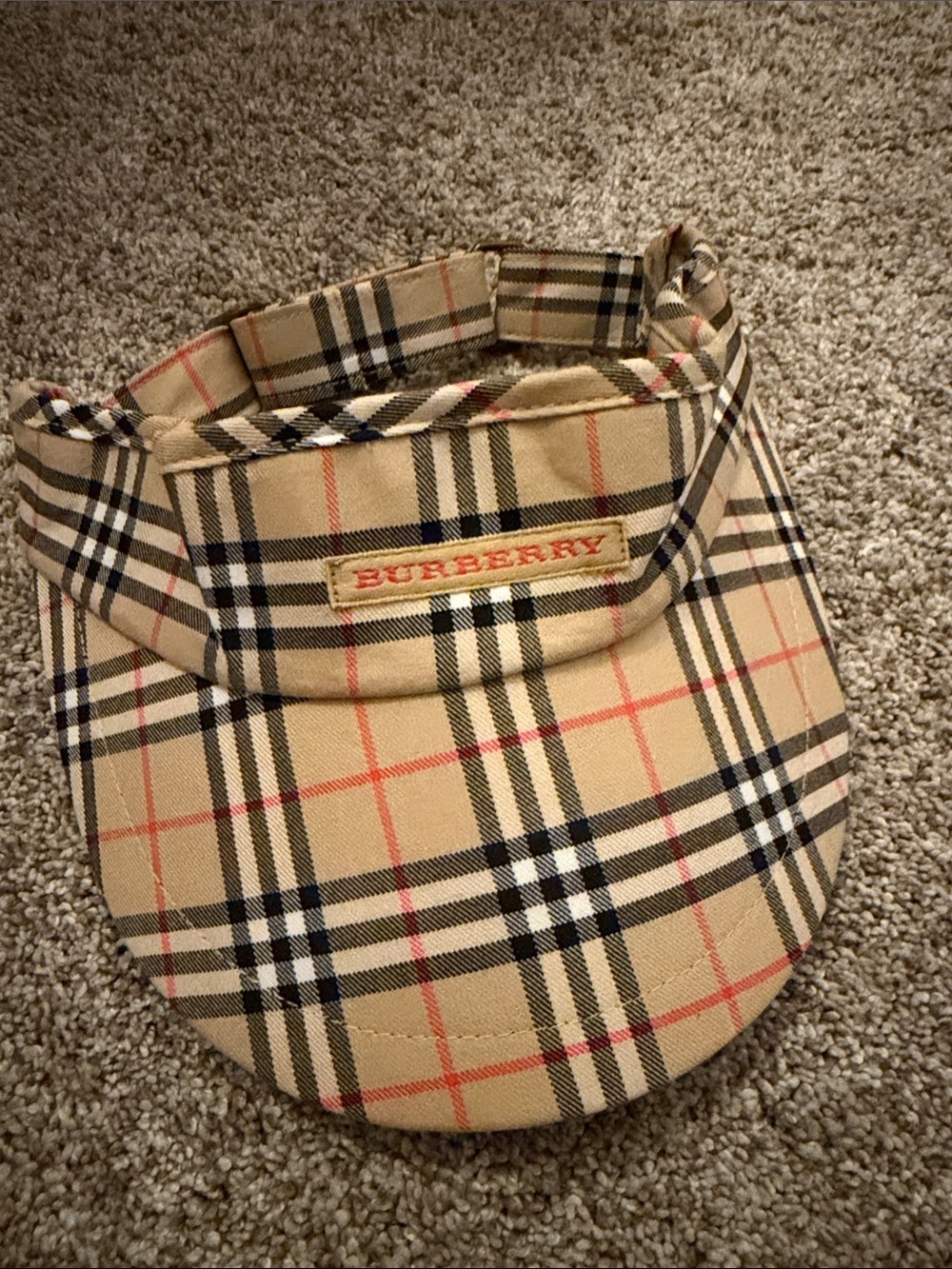 Burberry golf vintage visor - Picture 4 of 4